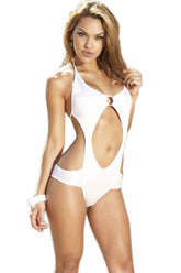 Kaamastra Cut-out White Swimsuit